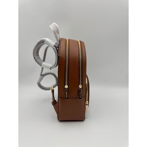 Michael Kors NIP Brown Logo Backpack - Picture 5 of 10